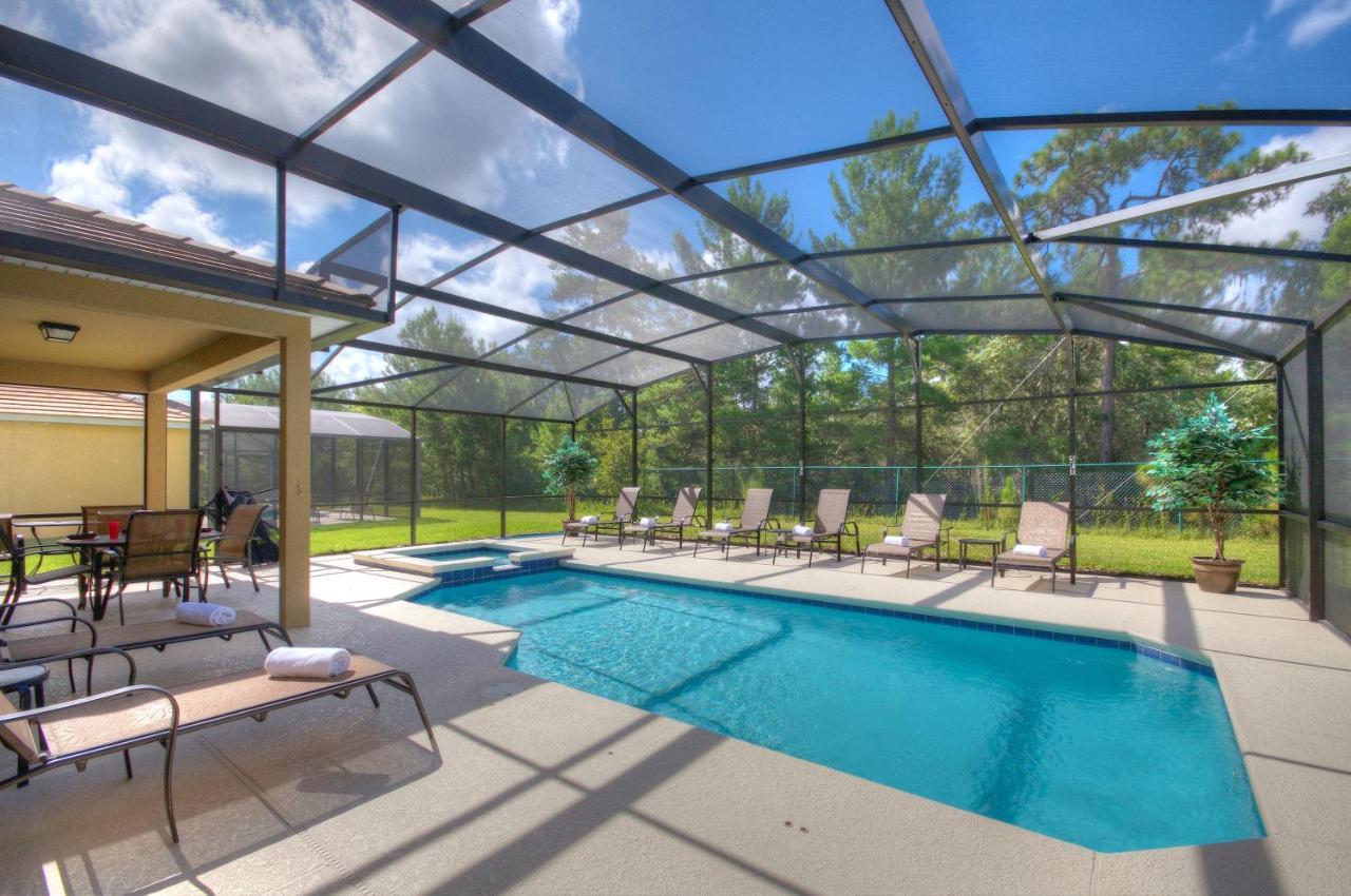 South Facing Pool Near Disney 5 Bed Luxury Kissimmee Bagian luar foto