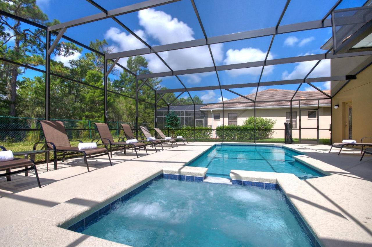 South Facing Pool Near Disney 5 Bed Luxury Kissimmee Bagian luar foto